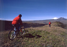 biking cotopaxi ecuador