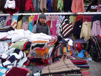 Market ponchos