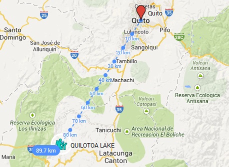 daily tours to quilotoa lake in ecuador